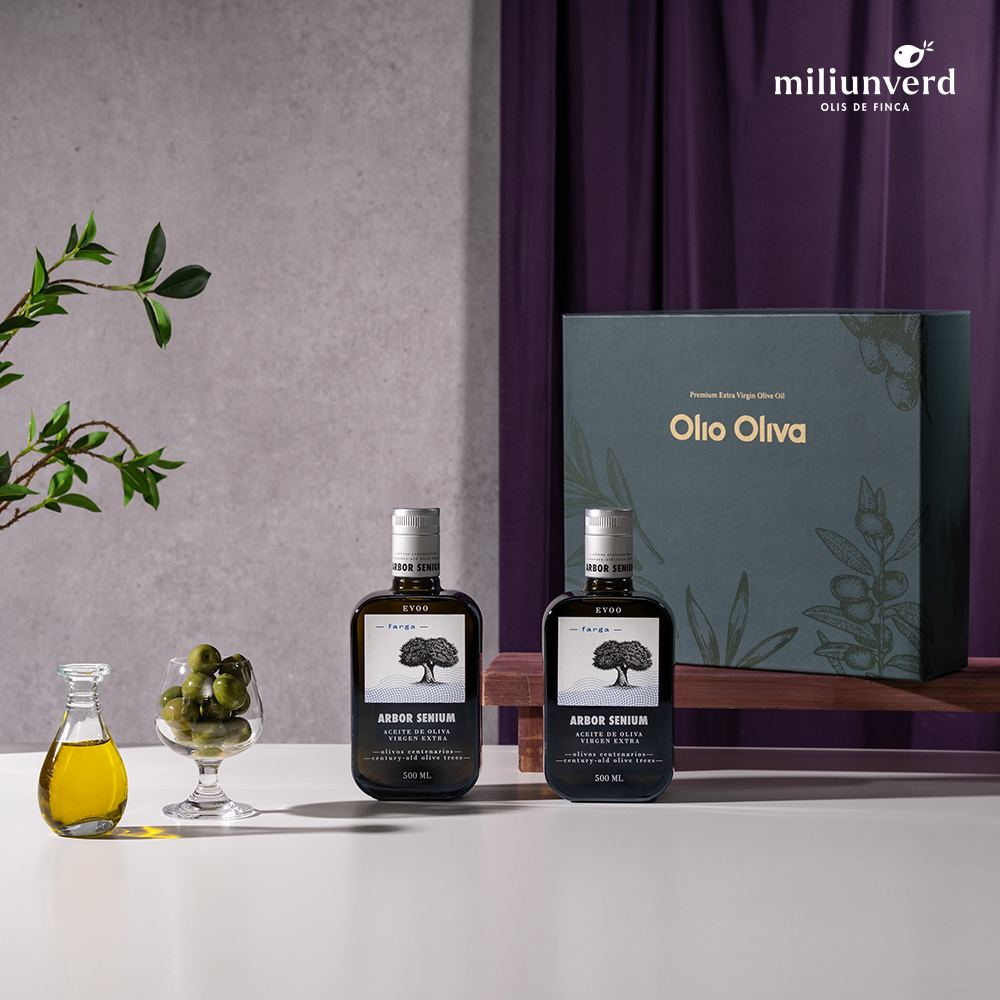 26년햇오일 밀리언버드 아버세니움 올리브오일 500ml 2병 선물세트, 쇼핑백(미니) 동봉 - 상품 이미지