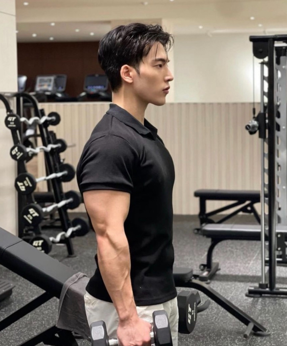 브이엔에프 골지 머슬핏카라티 남자머슬핏 - 상세 이미지 3