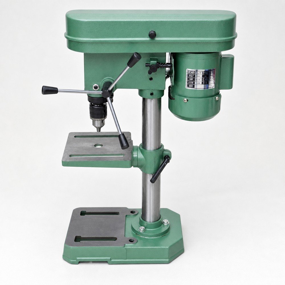 13MM 미니 탁상 드릴 가정용 목공 전동 테이블 드릴링 머신 다기능 속도 조절 13MM 탁상 드릴 모터 350W 전구리선 - 상품 이미지