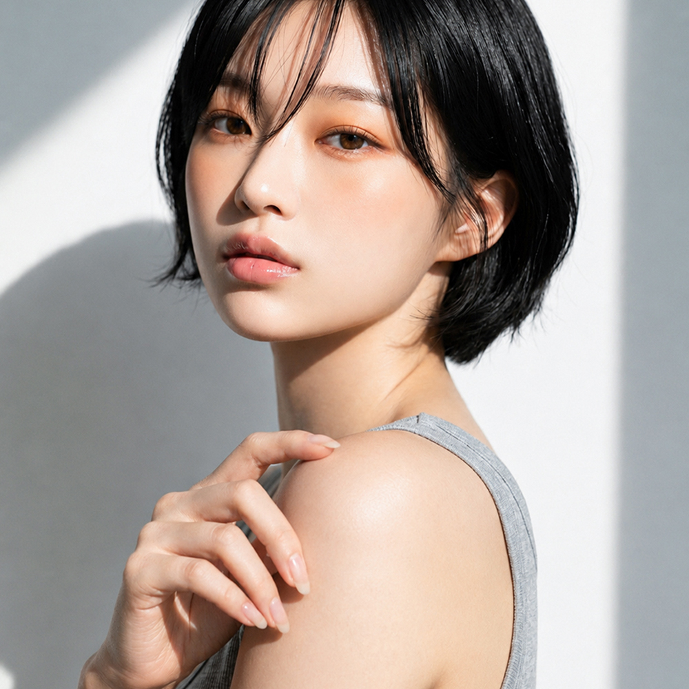 빅사이즈 노와이어 캡내장 U백 브라탑 레이온 나시 부유방 커버 데일리 나시브라 4XL까지 - 상세 이미지 4