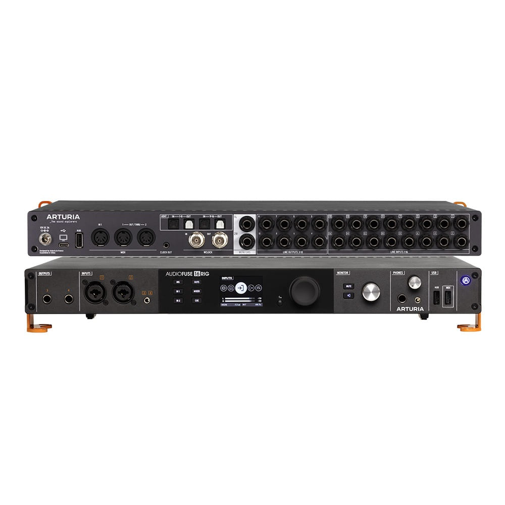 ARTURIA AudioFuse 16Rig 아투리아 오디오퓨즈16Rig 16채널 스튜디오 오디오 인터페이스