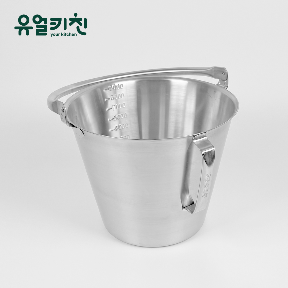 304 스텐 대용량 손잡이 계량컵 7L - 상품 이미지