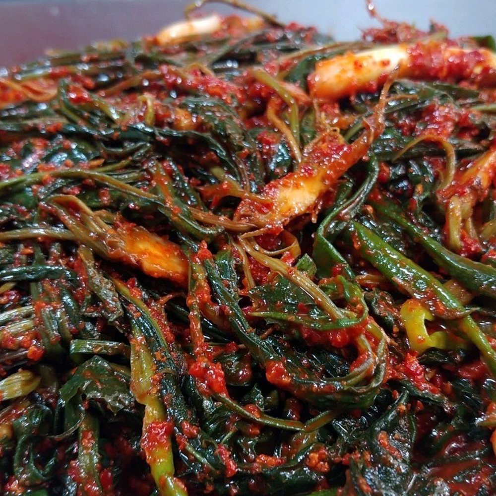 국내산 고들빼기김치 전라도 여수 수제 별미김치 아삭한 밥도둑 1kg - 상품 이미지
