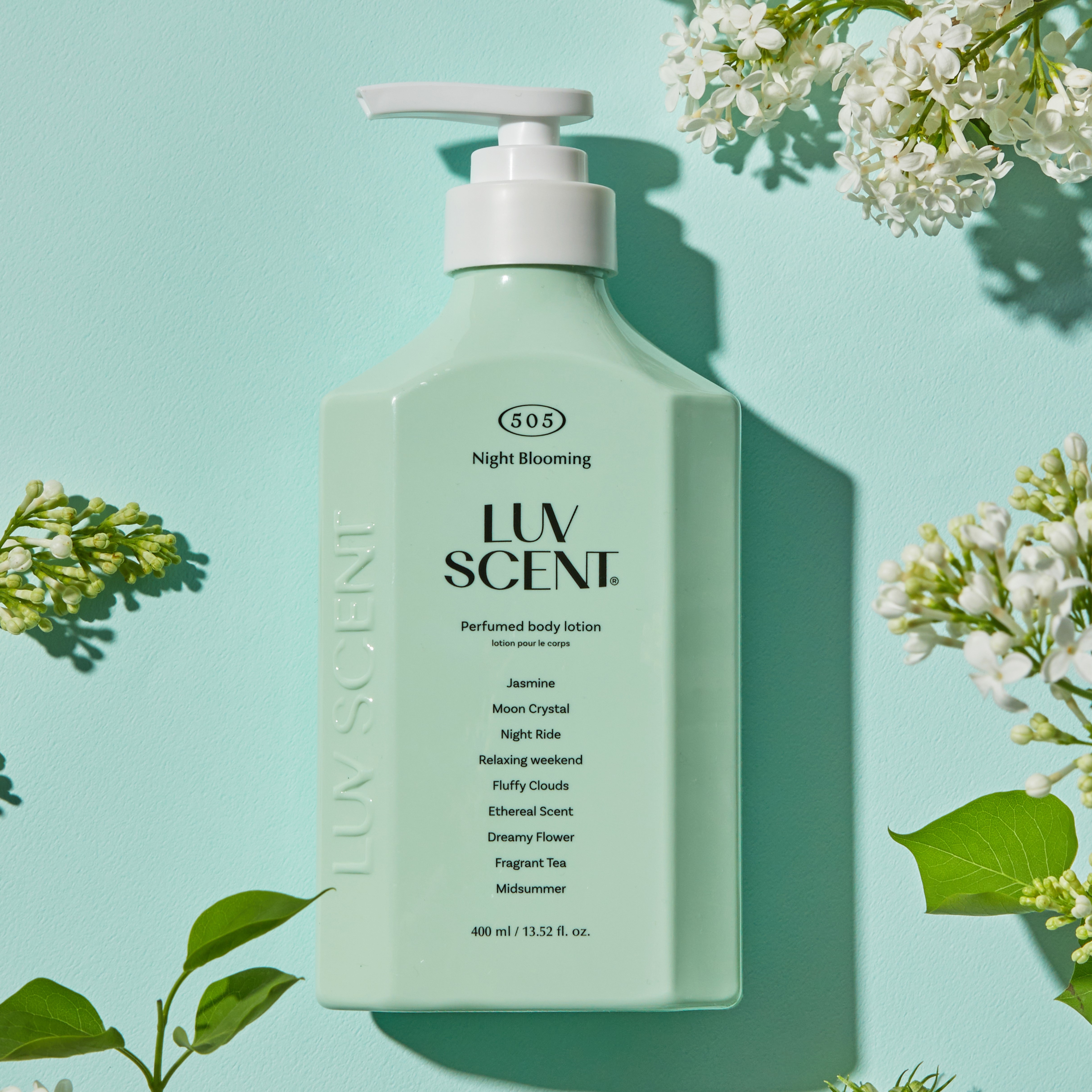 럽센트 퍼퓸 바디로션 400ml 나이트 블루밍 자스민 - 상세 이미지 2