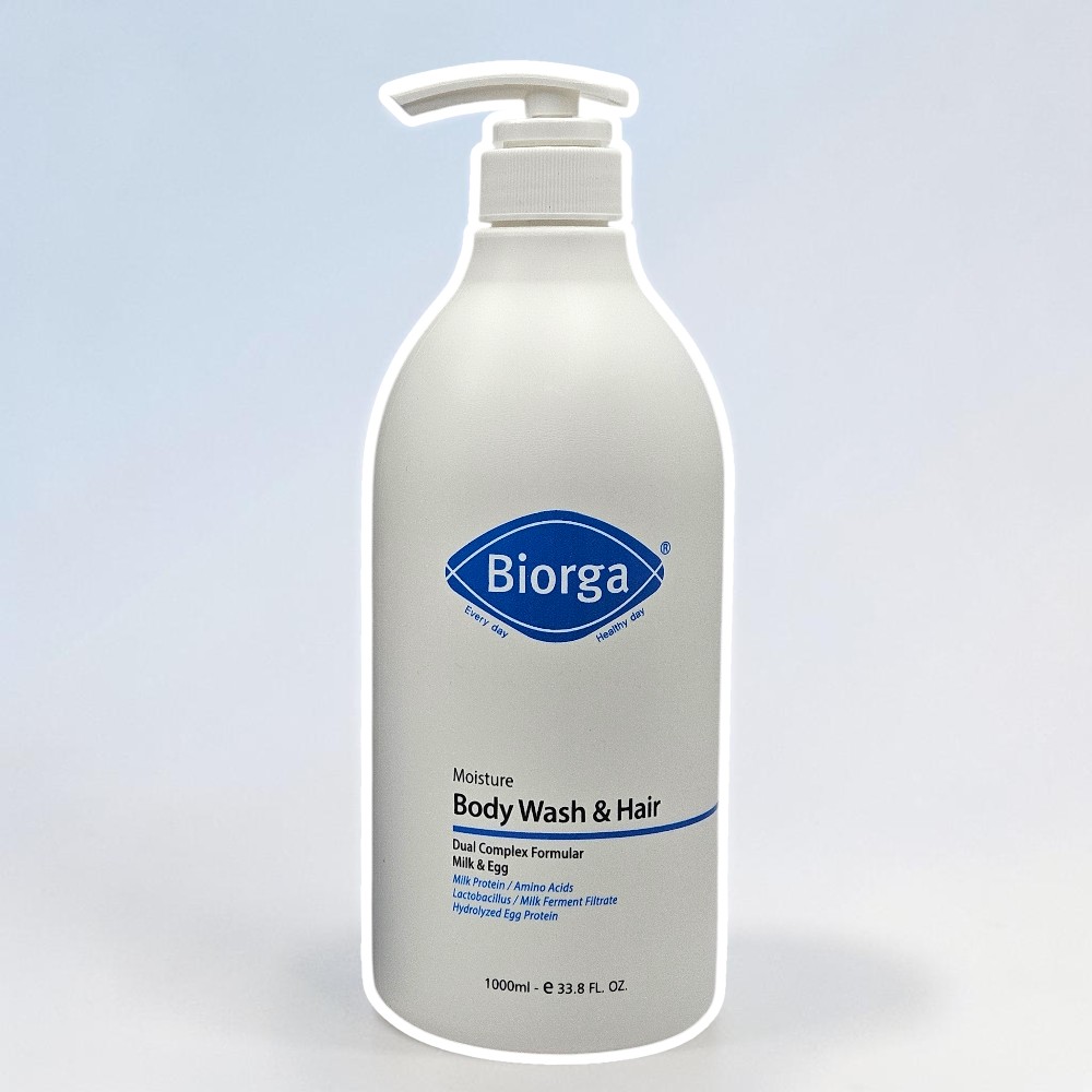바이오가 모이스춰 바디워시 앤 헤어 1000ml - 상품 이미지