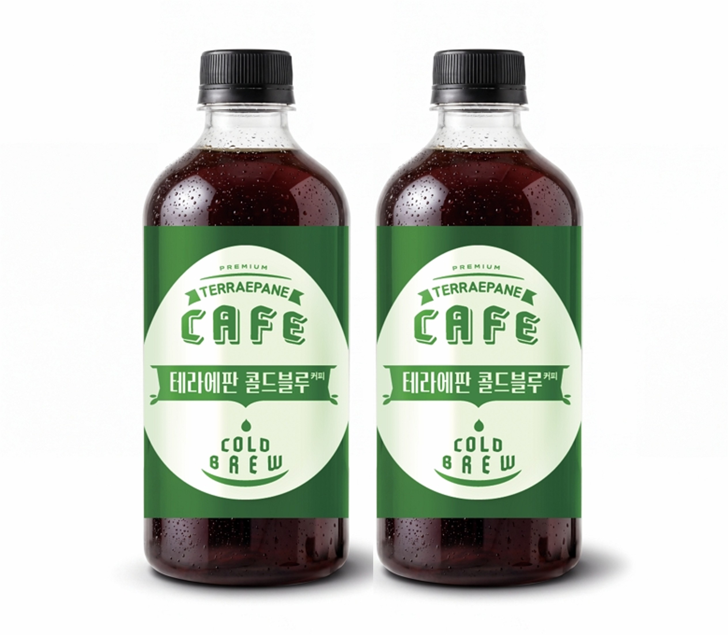 테라에판 콜드브루 커피 원액 500ml x 2병 - 상품 이미지