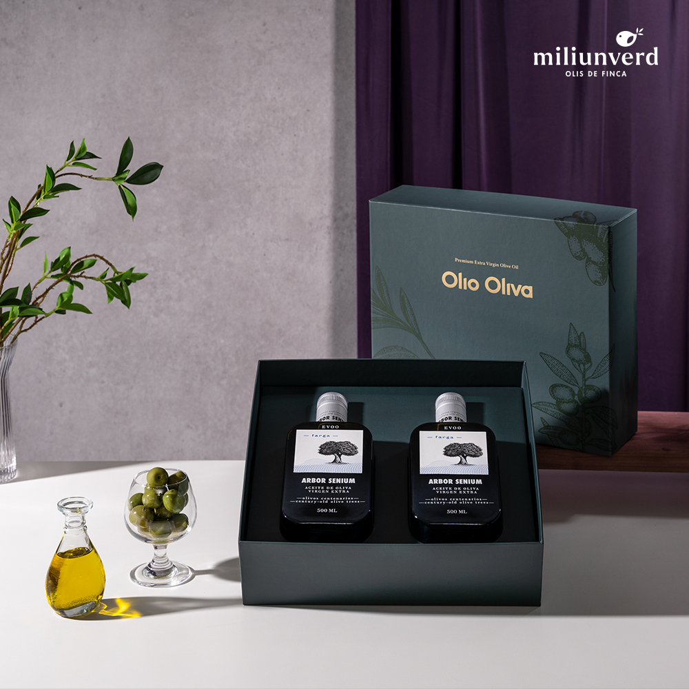 26년햇오일 밀리언버드 아버세니움 올리브오일 500ml 2병 선물세트, 쇼핑백(미니) 동봉 - 상세 이미지 3