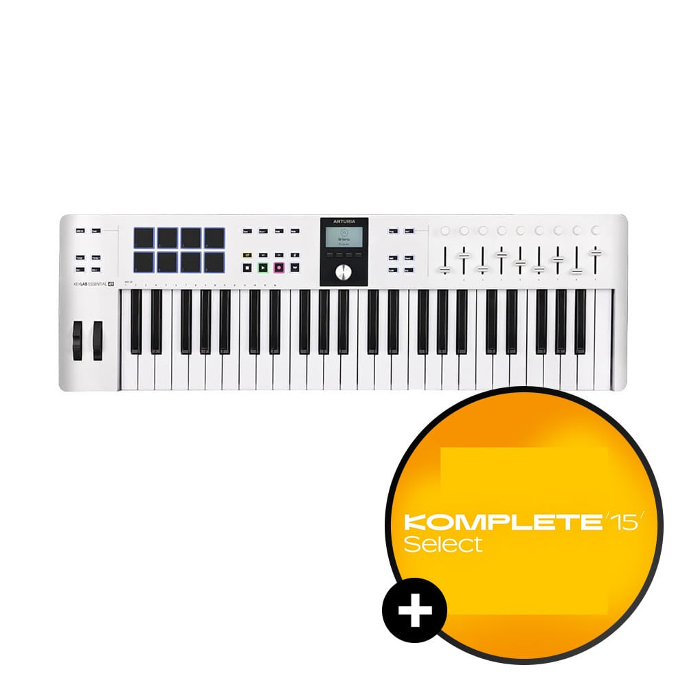 ARTURIA KeyLab Essential MK3 49 아투리아 에센셜 마스터 키보드 미디 컨트롤러