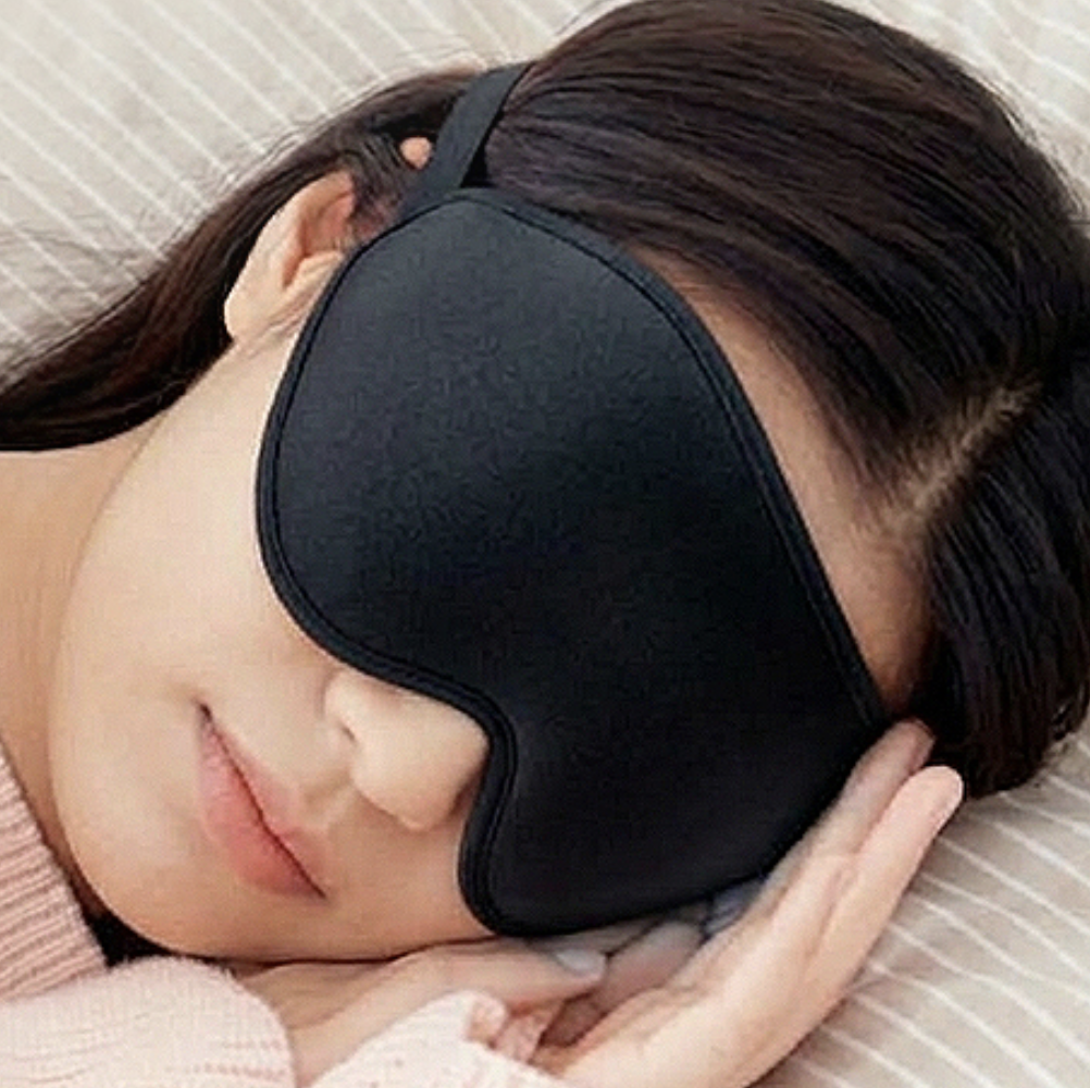 암막수면안대 두툼한 숙면안대 넓은안대 - 상품 이미지