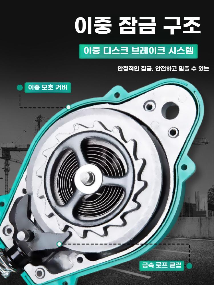 고소 작업끈 로프 안전 와이어 추락 이탈 방지 작업용 3m - 상세 이미지 2