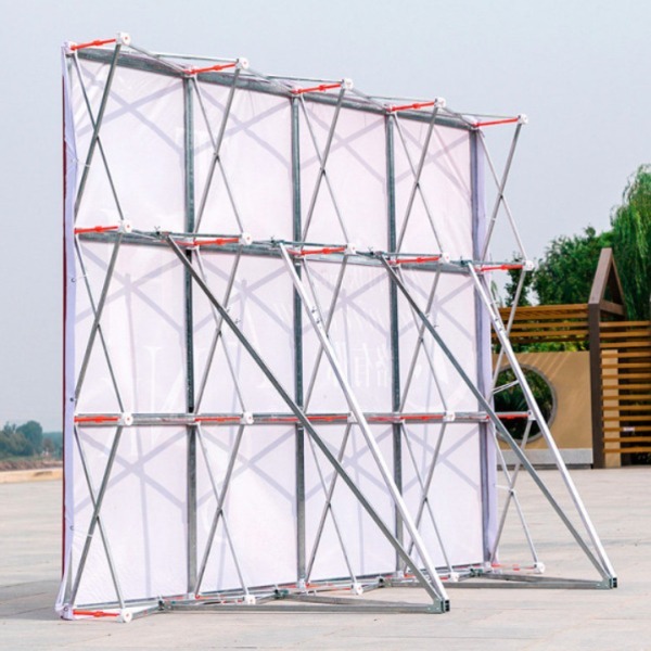 무대 트러스 무대벽 부스 행사 포토월 포토존 알루미늄 야외형 3x3 230x230cm 프레임 - 상품 이미지