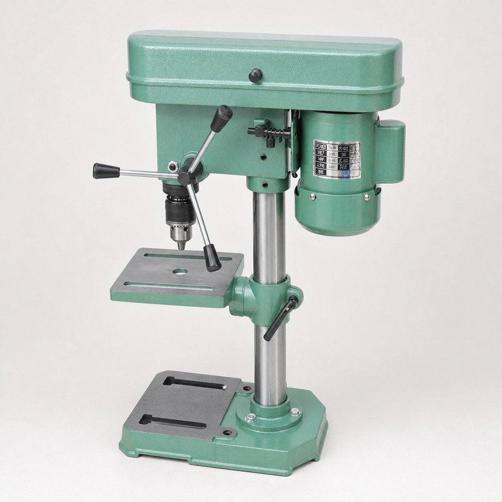 13MM 미니 탁상 드릴 가정용 목공 전동 테이블 드릴링 머신 다기능 속도 조절 13MM 탁상 드릴 모터 350W 전구리선 - 상세 이미지 2