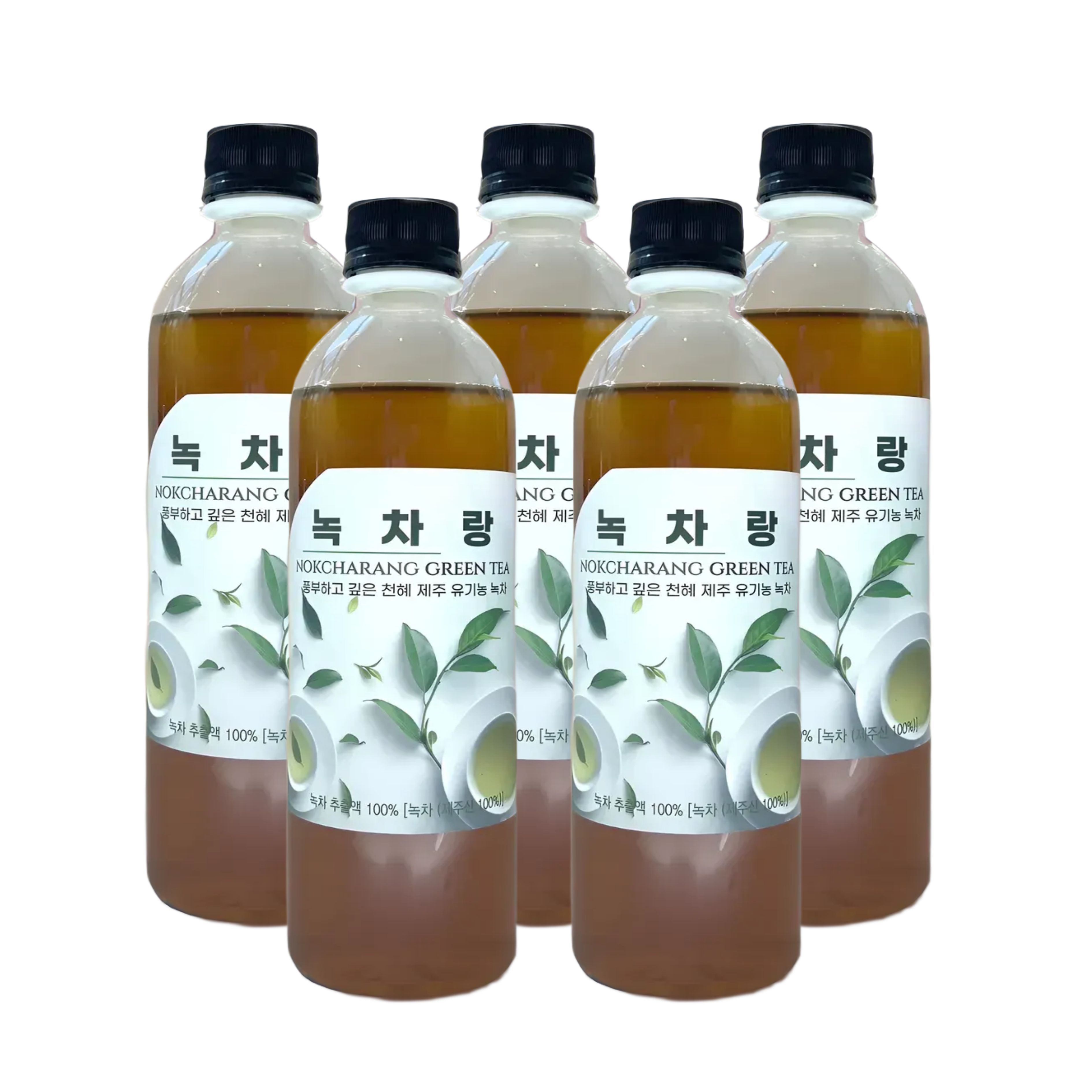 녹차랑 녹차 티베이스 액상 말차 원액 엑기스 450g 2개입 - 상품 이미지