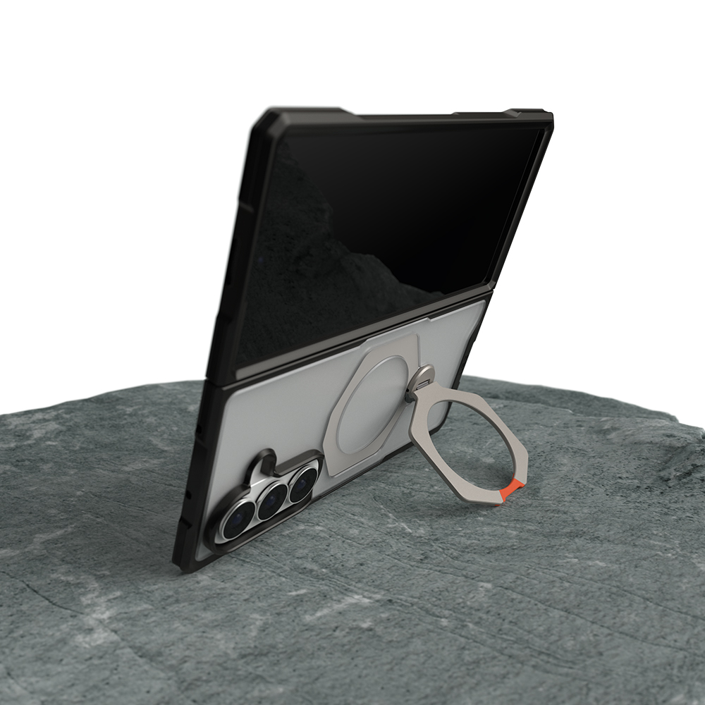 강화유리 증정 UAG 모우브 XTE 360 킥스탠드 맥세이프 케이스 아이스, 갤럭시Z 폴드8 울트라 - 상세 이미지 2
