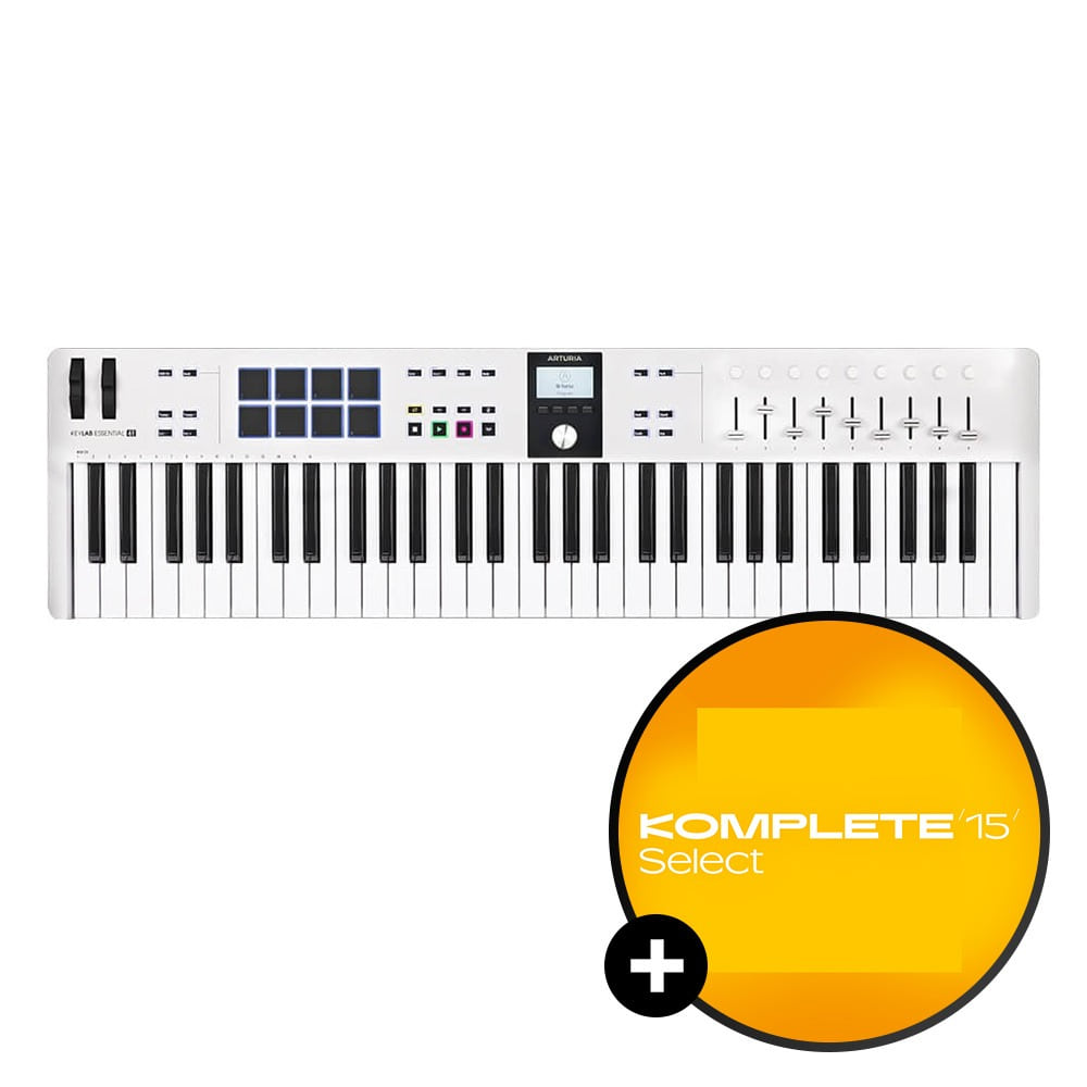 ARTURIA KeyLab Essential MK3 61 아투리아 에센셜 마스터 키보드 미디 컨트롤러