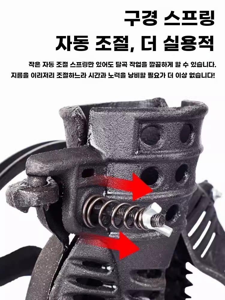 수동 탈곡기 옥수수까는 기계 껍질 커터기 곡식 크랭크 - 상세 이미지 4