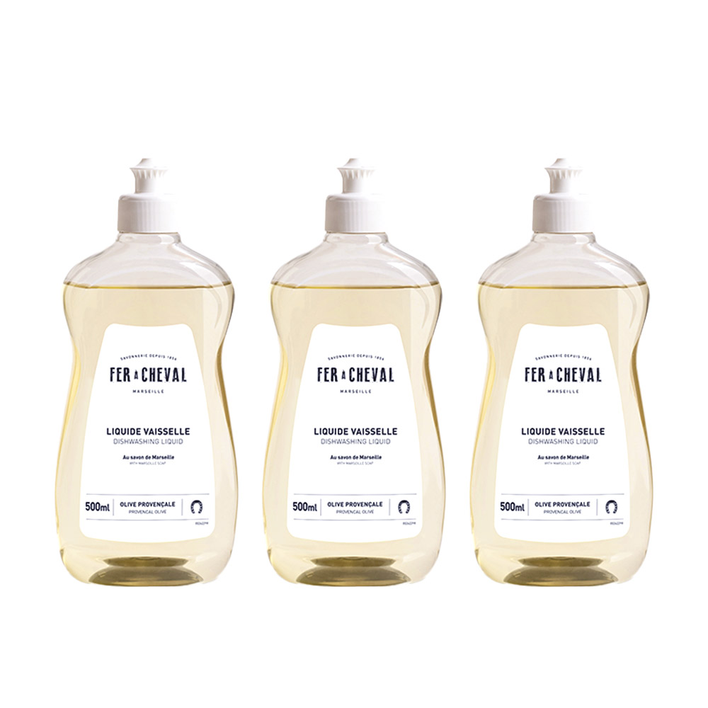 페라슈발 맨손 설거지 주방세제 기름때 제거 올리브오일 세정제 500ml, 3개 - 상품 이미지
