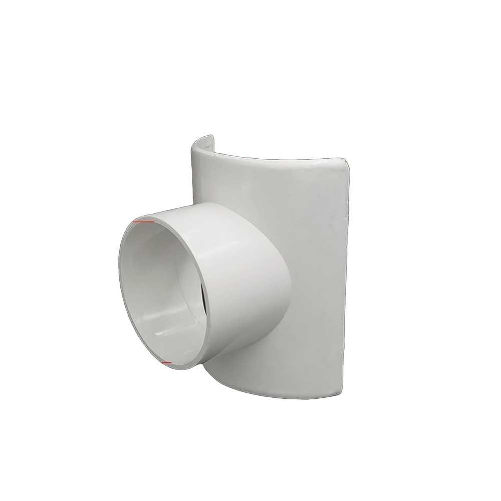 PVC 배관 틈새 수리 패치 액세서리 이음새 연결 커버 75x50 짧은형 - 상품 이미지