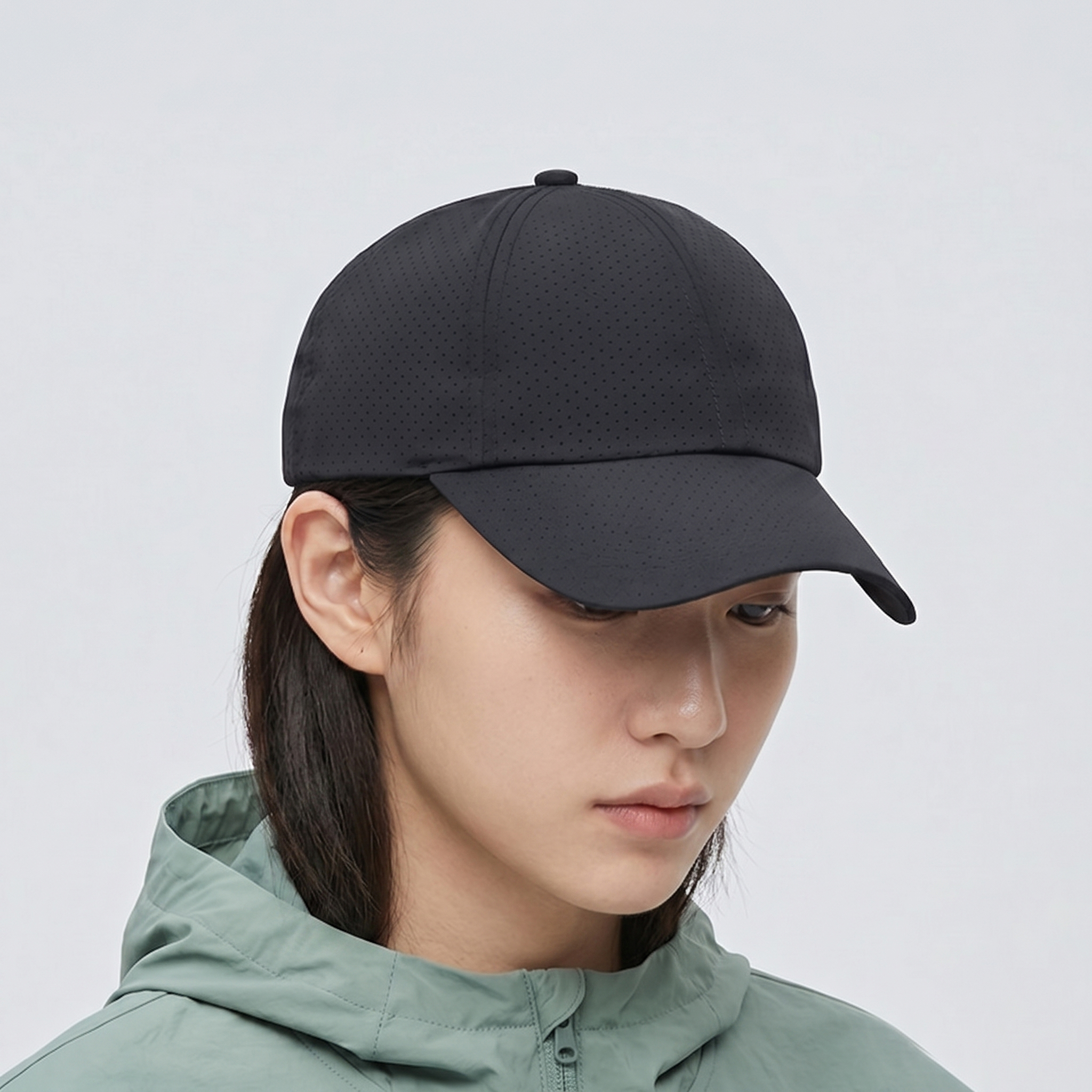 남자 여자 러닝 모자 캡 무지 마라톤 볼캡 통기성 단체 여름 운동 모자 - 상품 이미지