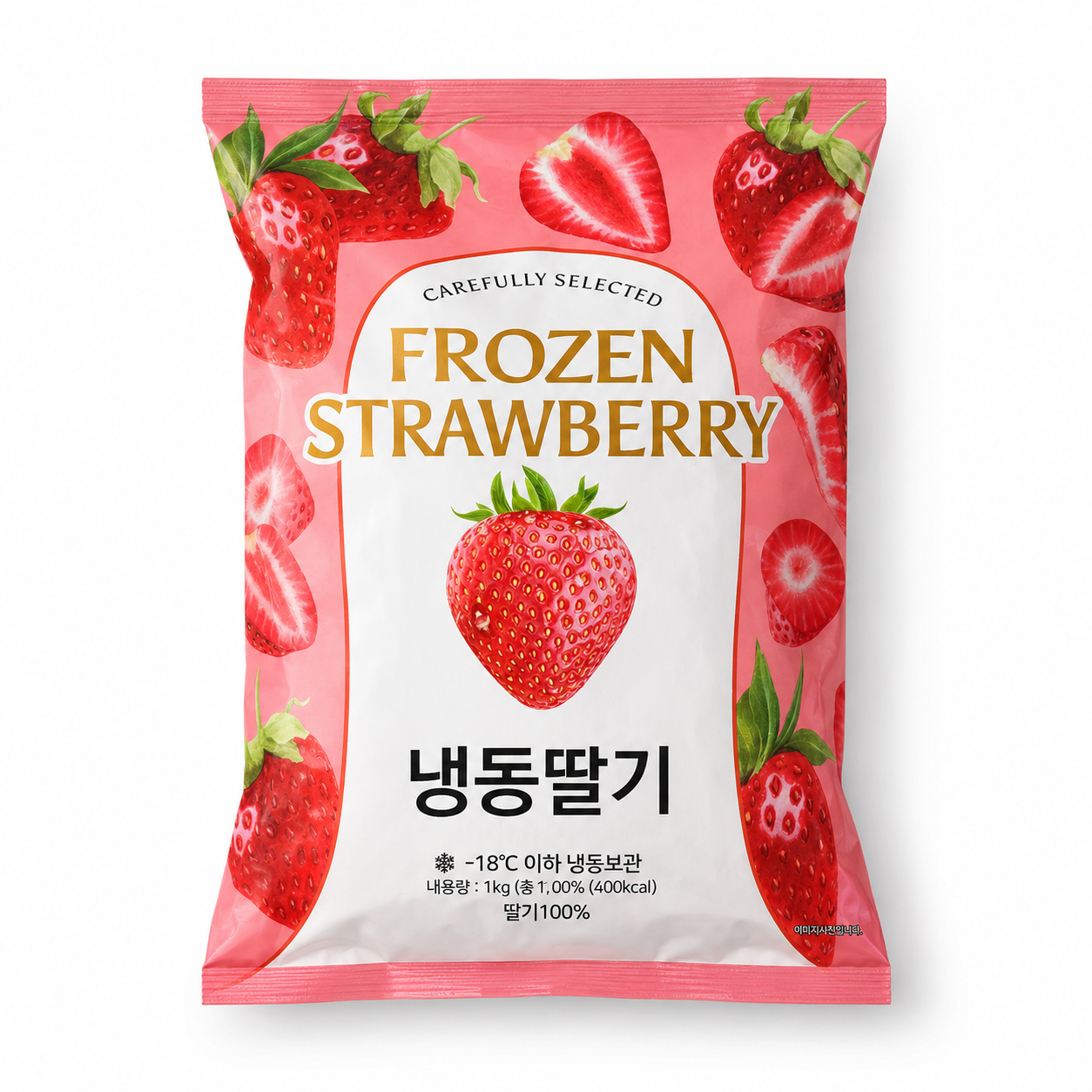 냉동 딸기 1kg, 10개 - 상세 이미지 3