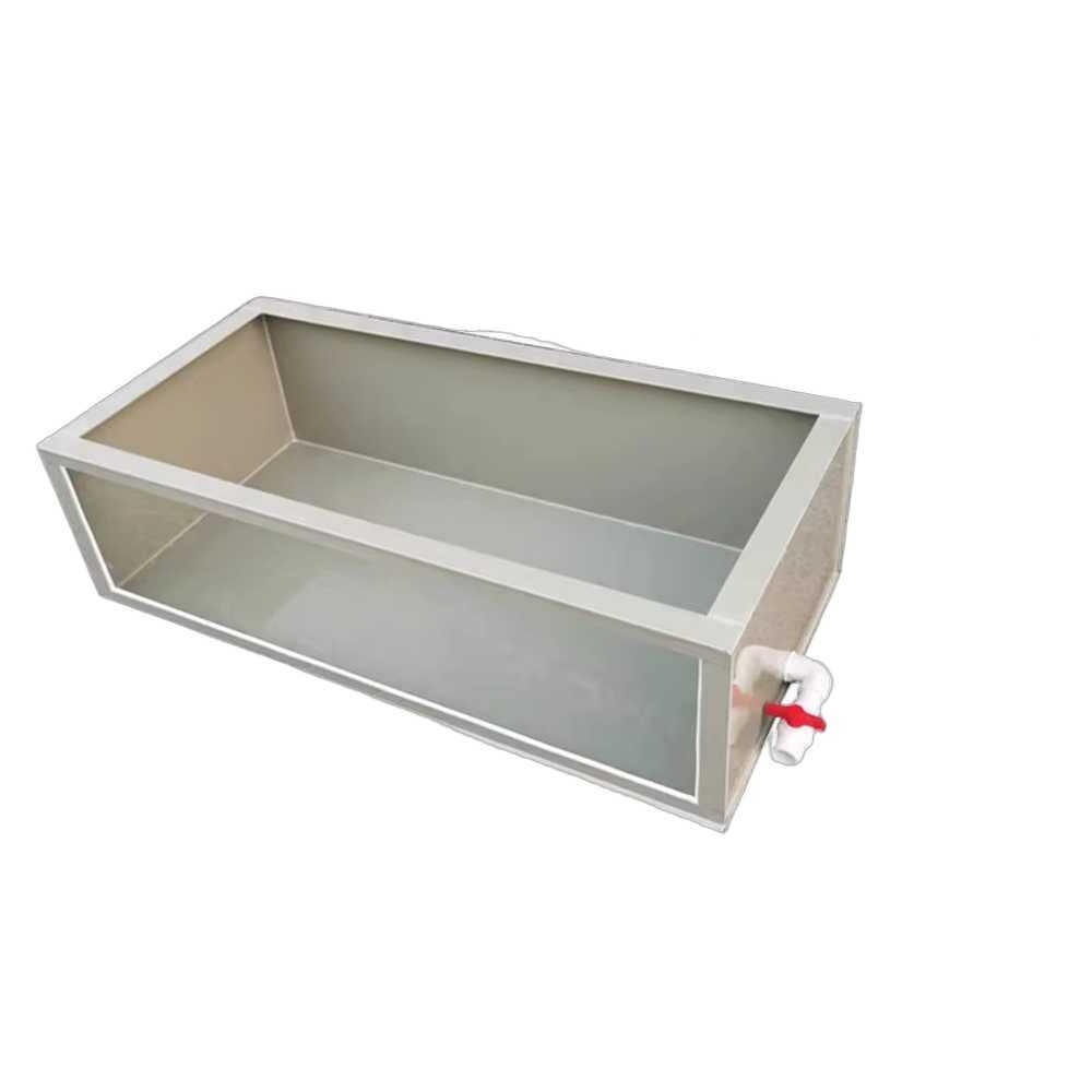 육지거북이 오픈 사육장 부화 동물 탱크 쉼터 파충류 45x85x30 (측면 배수) - 상품 이미지