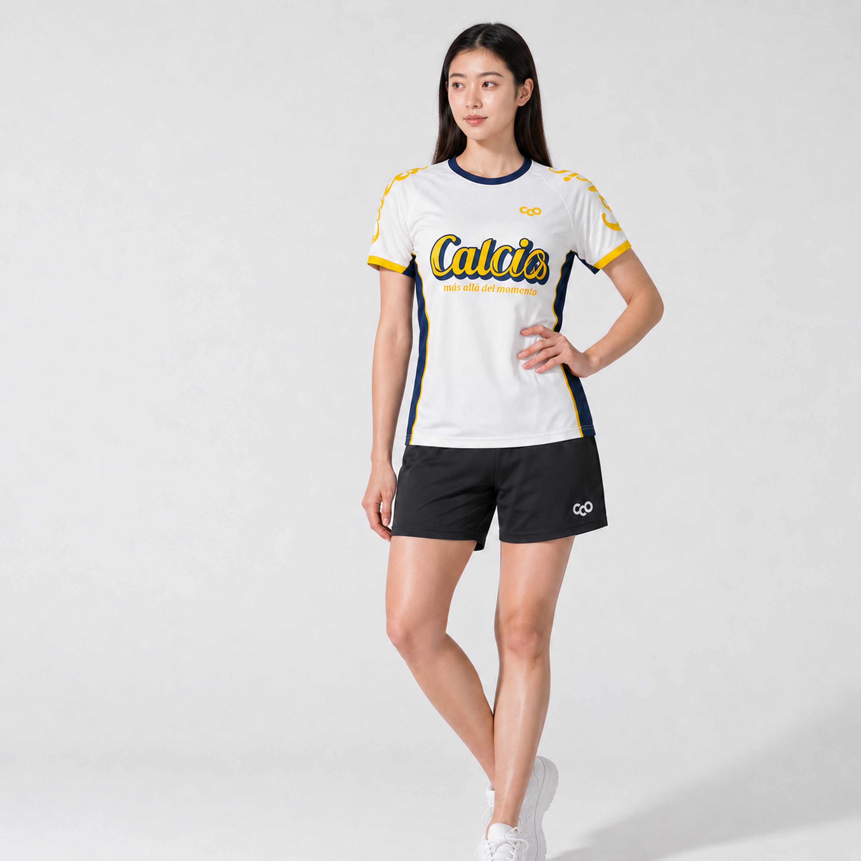 칼치오 축구 반바지 여름 바지 풋살 유니폼 트레이닝복 4부 팬츠 상품 이미지