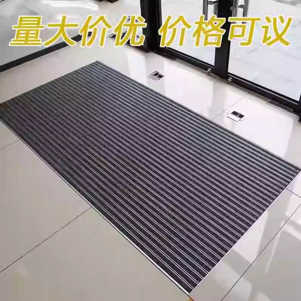 안전화 털이개 신발 흙먼지 매트 제거기 대형 브러쉬 60x40 그레이 - 상세 이미지 2