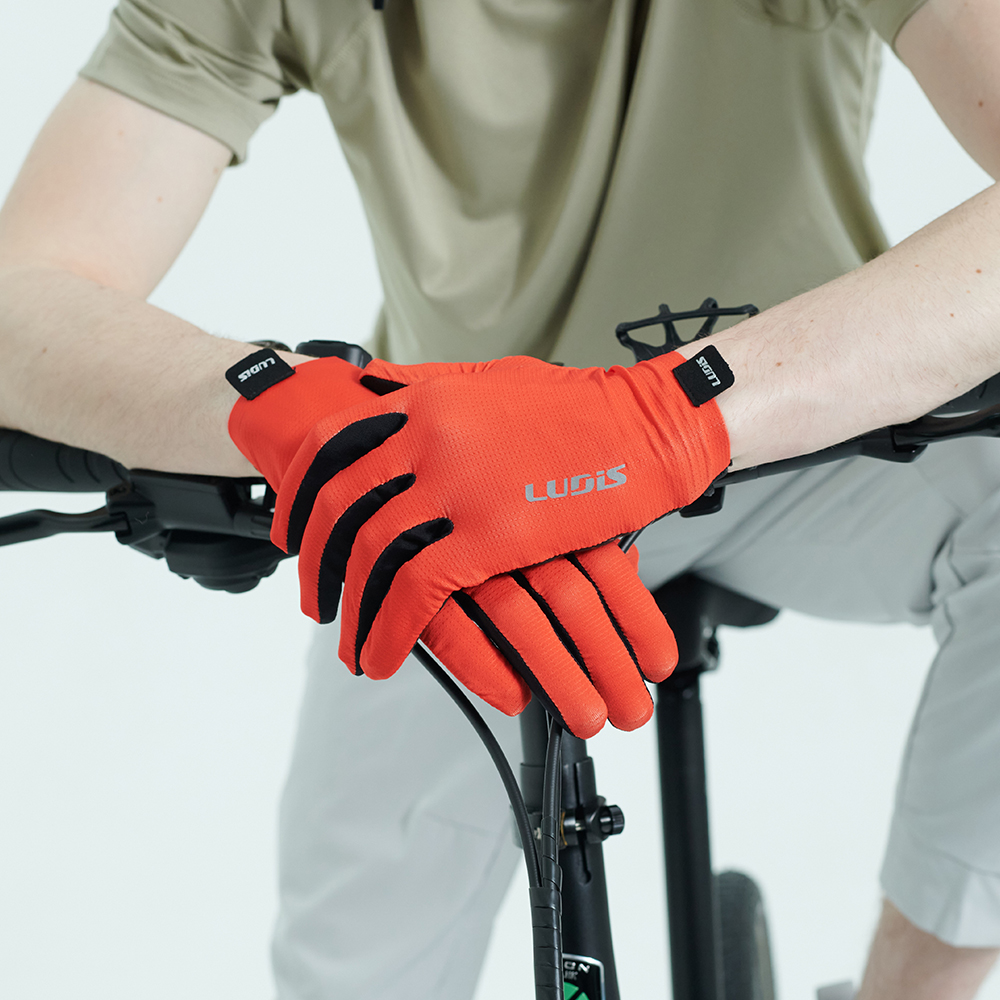 루디스 라이딩 LGUD5001 레드 로드 바이크 MTB 자전거 장갑 이미지 6