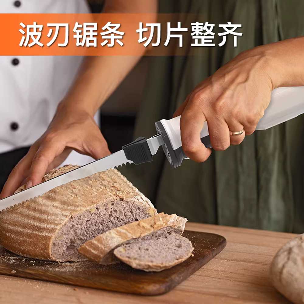 전동빵칼 바게트 커터 슬라이서 브레드 커팅기 나이프 단일상품 - 상세 이미지 3