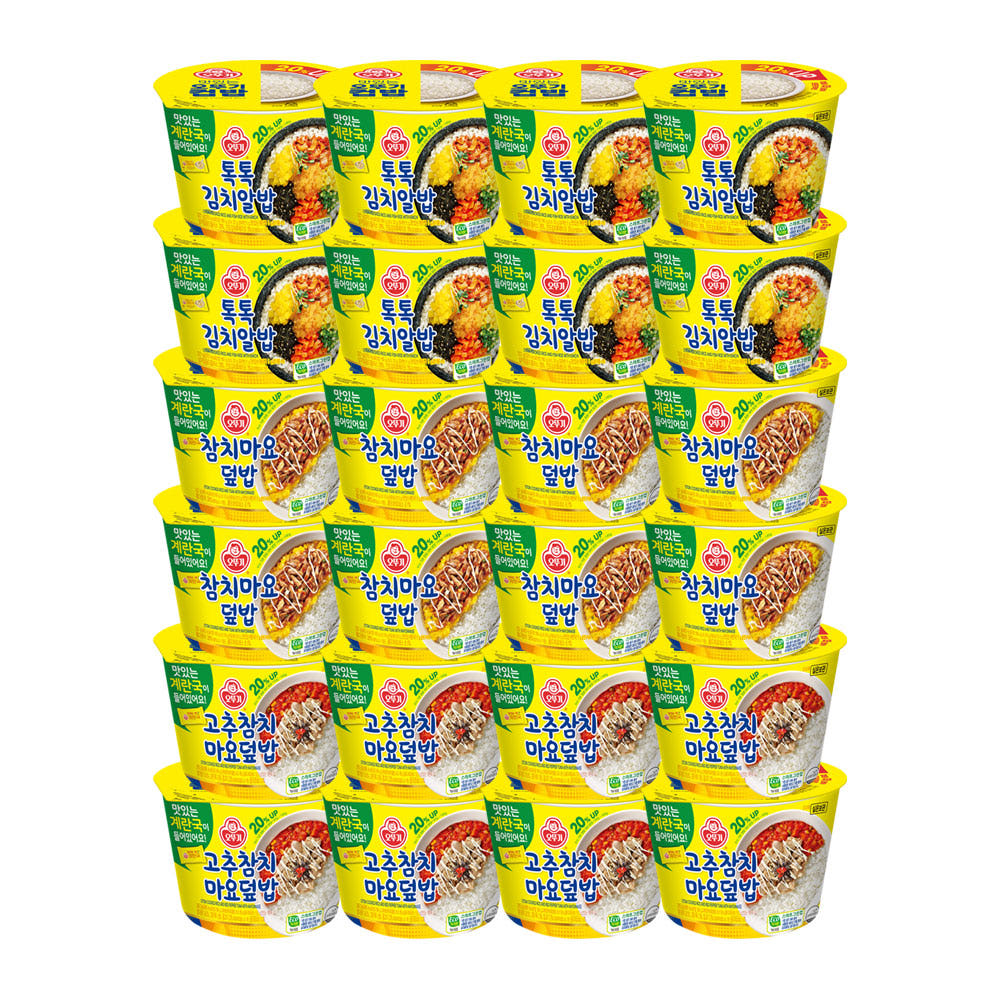 오뚜기 컵밥 6개 4가지 맛 선택 가격 비교 오뚜기mall 오뚜기 컵밥 6개 4가지 맛 선택