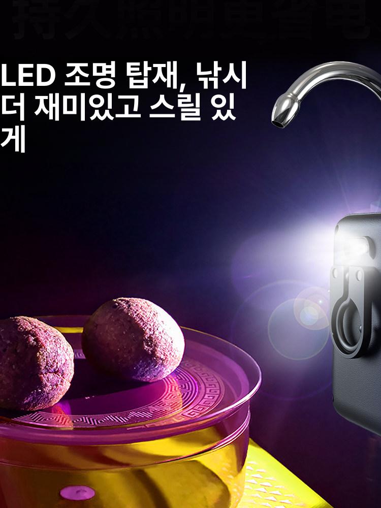 낚시 양수기 갯바위양수기 휴대용 물펌프 손씻기 캠핑 미니 기포기 조명 충전식 농업용 급수기 소형물펌프 화이트 벽걸이형 - 상세 이미지 2