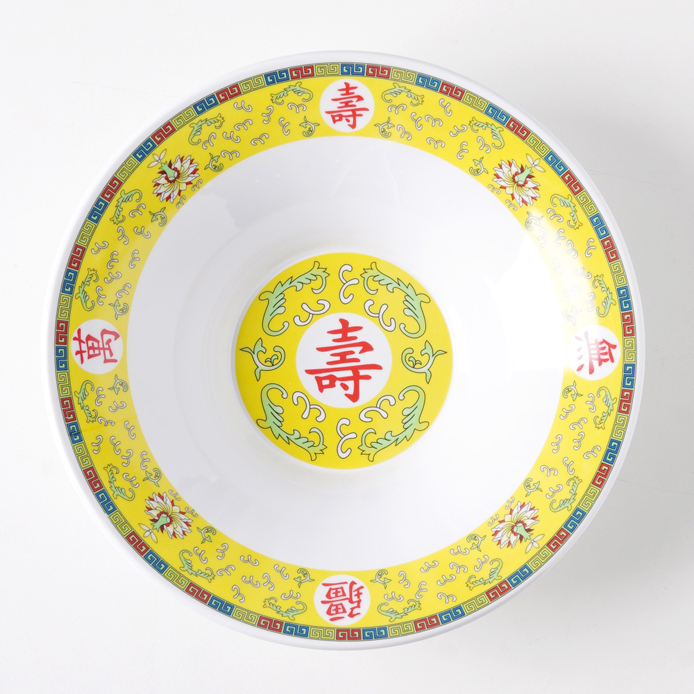 이화 멜라민 면기 중식 짬뽕 마라탕 그릇 26cm, 오복 - 상세 이미지 4