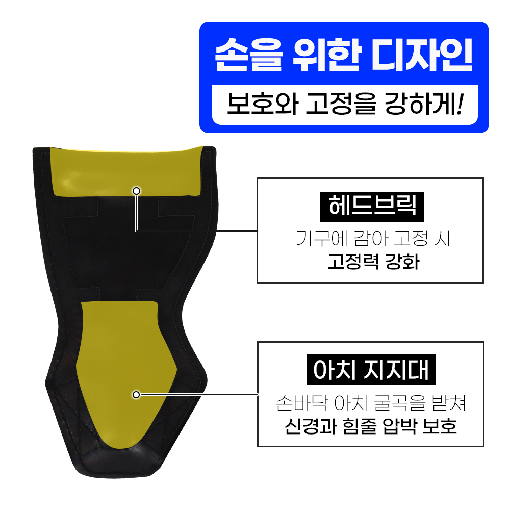 라인벨라 퀵그립 헬스 스트랩 리프팅 그립 손목보호대 리프팅스트랩 파워 보조 보호대 - 상세 이미지 3