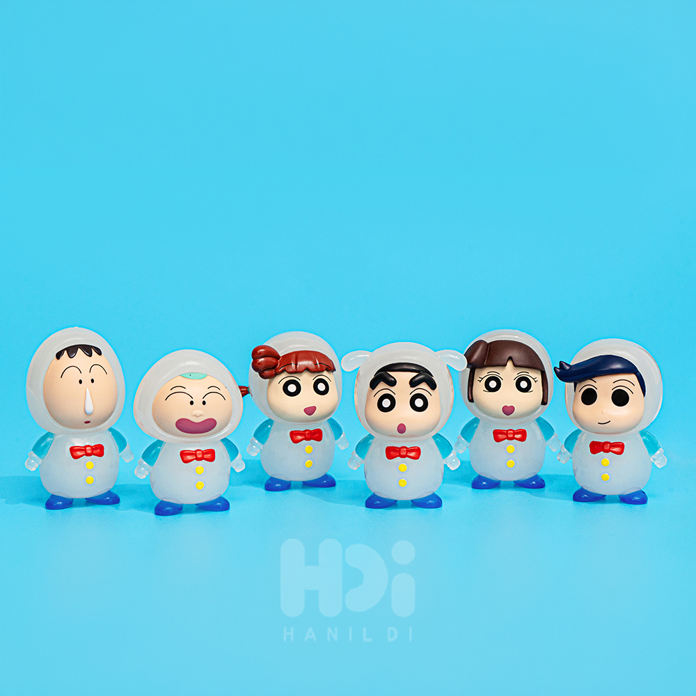 레토 짱구 눈사람 랜덤 피규어 - 상세 이미지 2