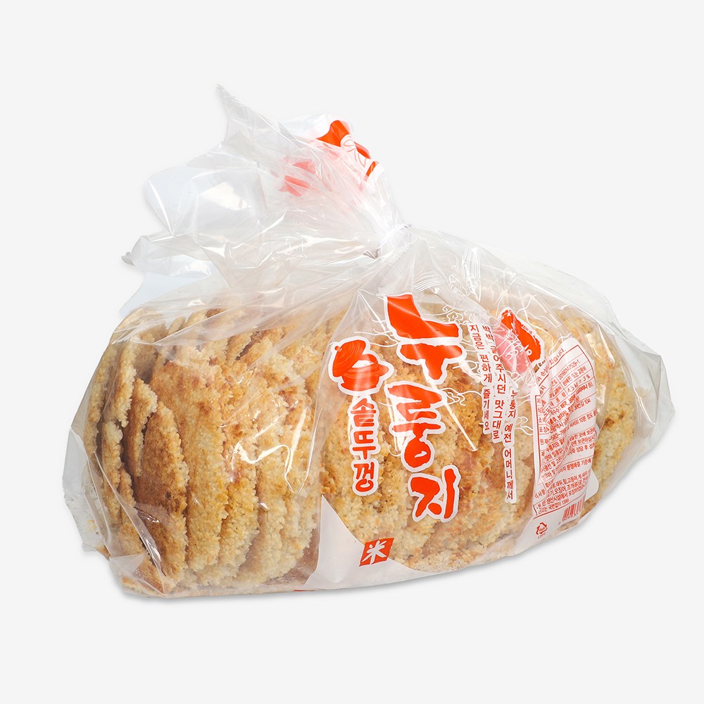 가족사랑 구수한 솥뚜껑 누룽지 1kg, 1개 - 상세 이미지 2