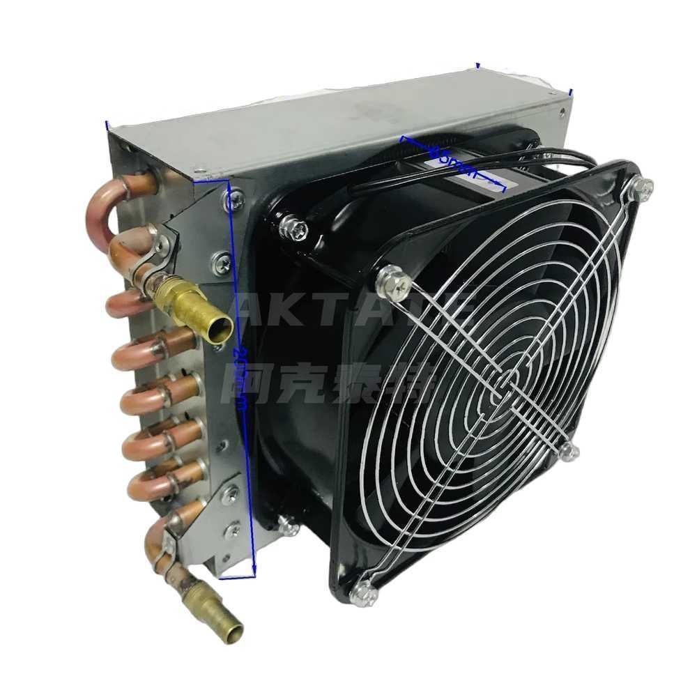 비닐하우스 열교환기 농업용 농막 쿨러 수냉식 증발기 SY-10형 220V - 상품 이미지