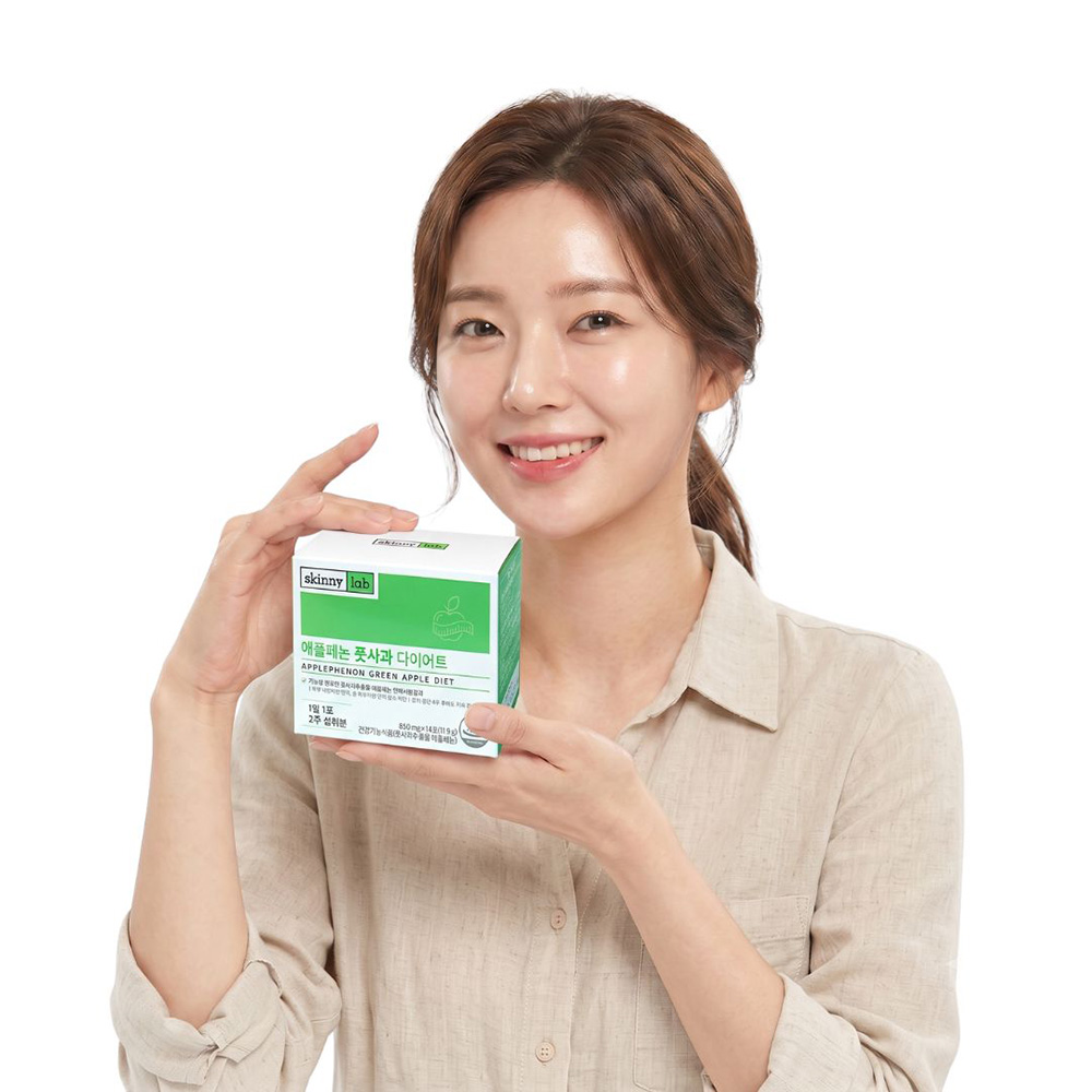 스키니랩 애플페논 풋사과 다이어트 효능 850mg 14포, 2개 - 상세 이미지 2