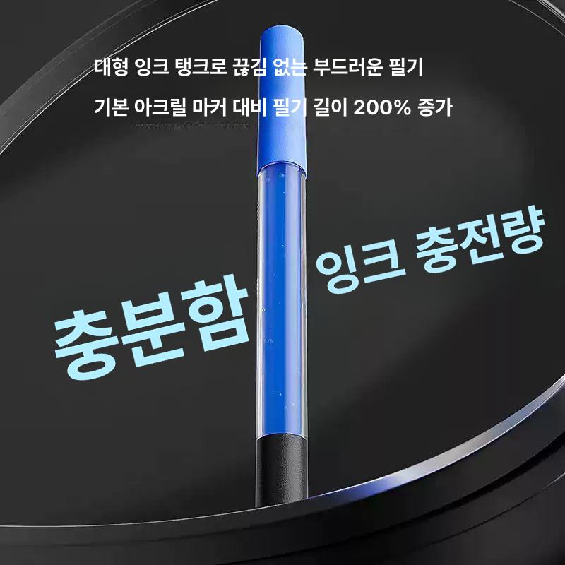 ENMY 아크릴마카 페인트마커 방수 소프트 팁 미술 드로잉 펜 세트 소프트팁 24색 - 상세 이미지 2