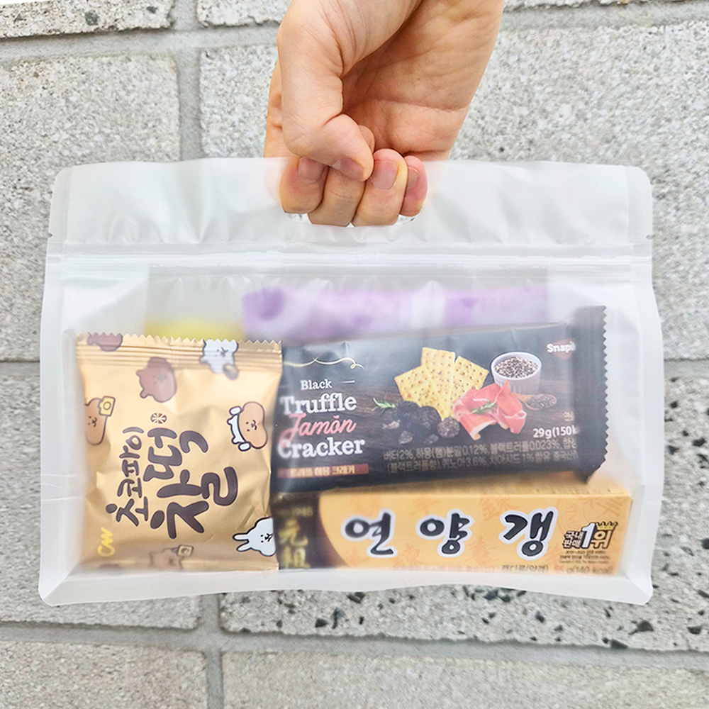 결혼식버스 간식 웨딩촬영 과자 워크샵 간식선물세트 소포장 선물세트 - 상세 이미지 3