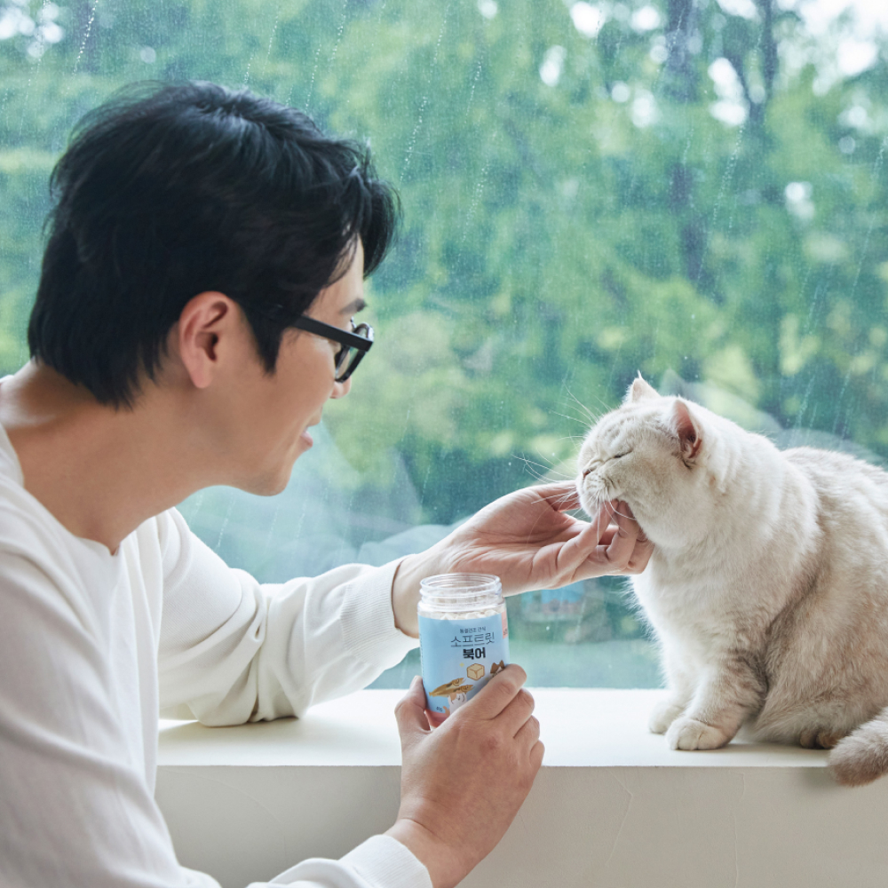 소프트릿 고양이 강아지 동결건조 트릿 3종 북어 연어 치킨 버라이어티팩 - 상세 이미지 5
