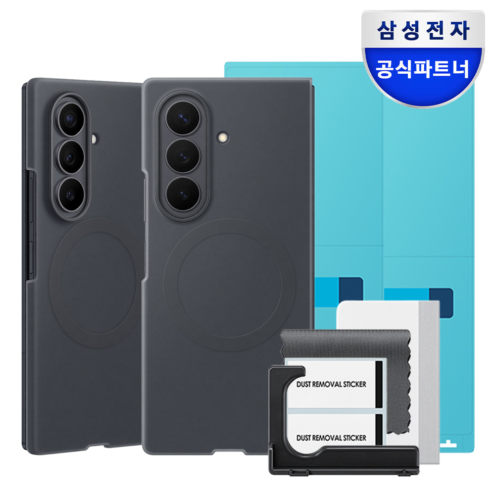 삼성 정품 실리콘 맥세이프 마그넷 케이스 커버 그라파이트, 갤럭시Z 폴드8 울트라 - 상세 이미지 3