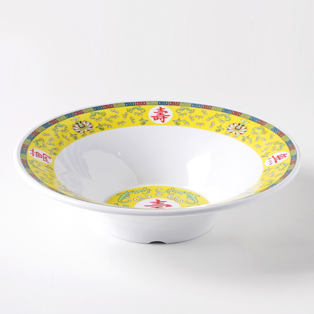 이화 멜라민 면기 중식 짬뽕 마라탕 그릇 26cm, 오복 - 상세 이미지 2