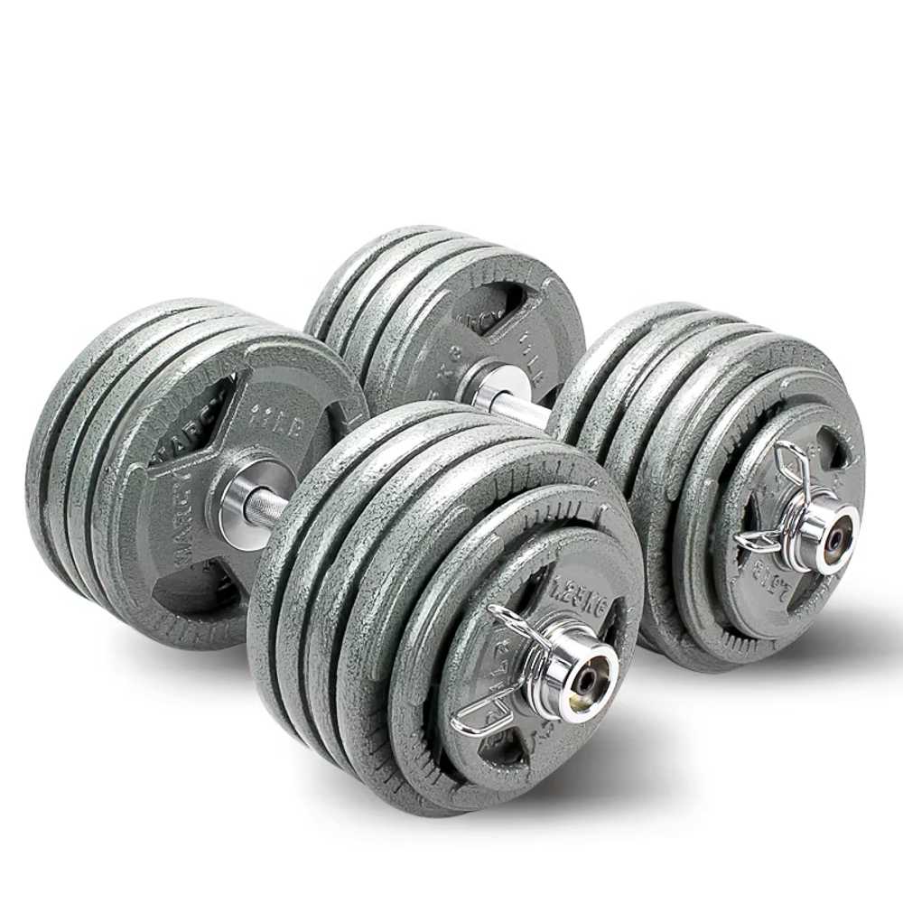 미니 바벨 저중량 웨이트 덤벨 팔운동 운동 헬스장 20kg (10kg x 2개) - 상세 이미지 2