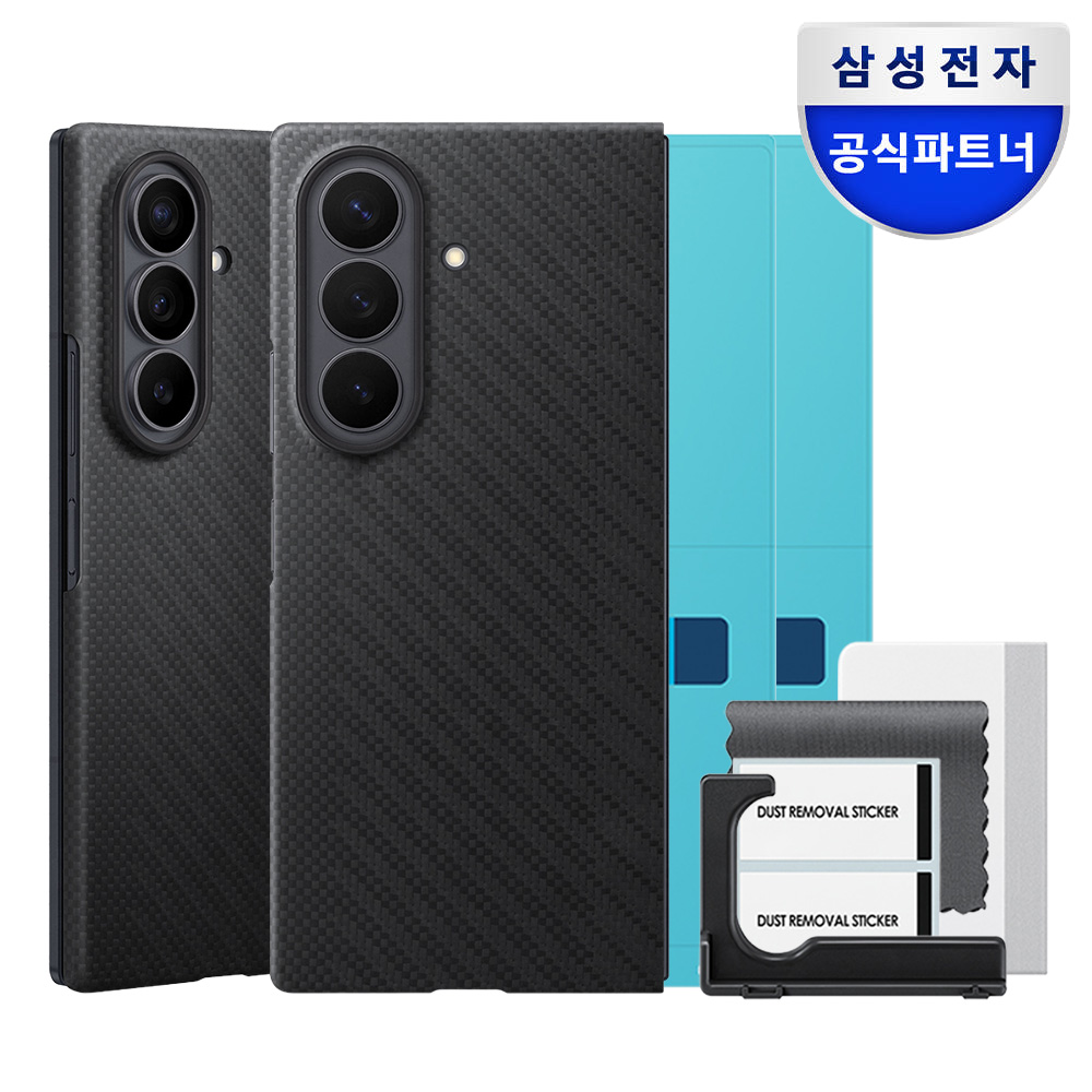 삼성 정품 카본 맥세이프 마그넷 케이스 블랙, 갤럭시Z 폴드8 울트라 - 상세 이미지 3