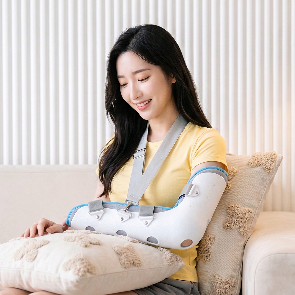 CB-7117 팔꿈치 깁스 기브스 고정 좌우 겸용 - 상품 이미지