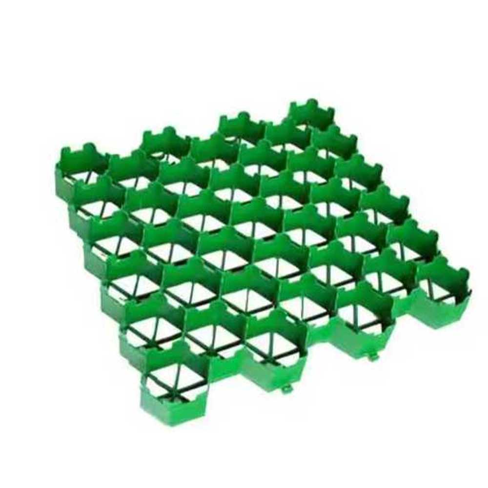 잔디보호판 매트 바닥 뿌리 블록 깔판 매트 격자형 50x50x4 일반형 - 상품 이미지