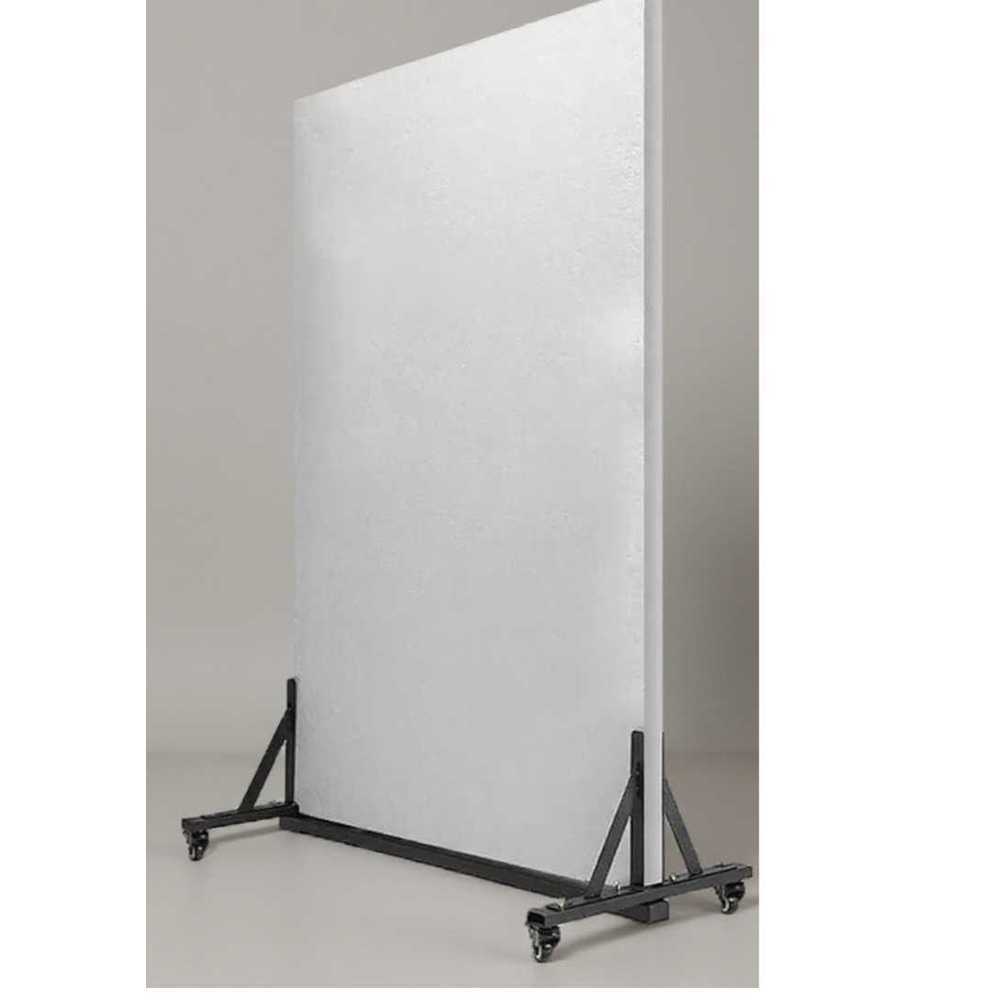 사각 반사판 스탠드 거치대 영상 유투버 촬영용 방송 화이트 200x100x5cm - 상품 이미지