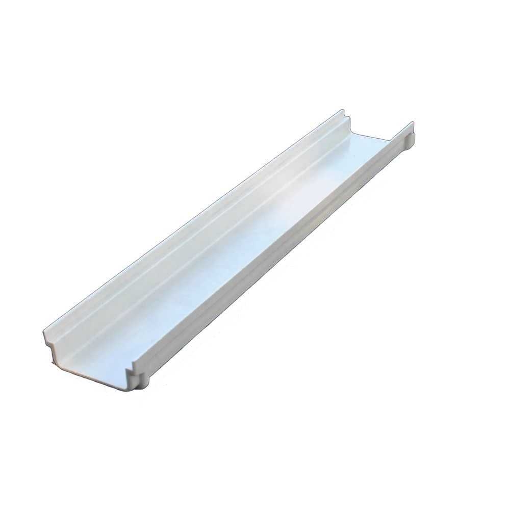 정원 마당 배수로 우수 덮개 U자형 플라스틱 하수관 10x4x60 단일 - 상품 이미지