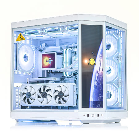 Y70 터치 스노우  인피니티 화이트 PC RX9070XT RTX 5070Ti 5080