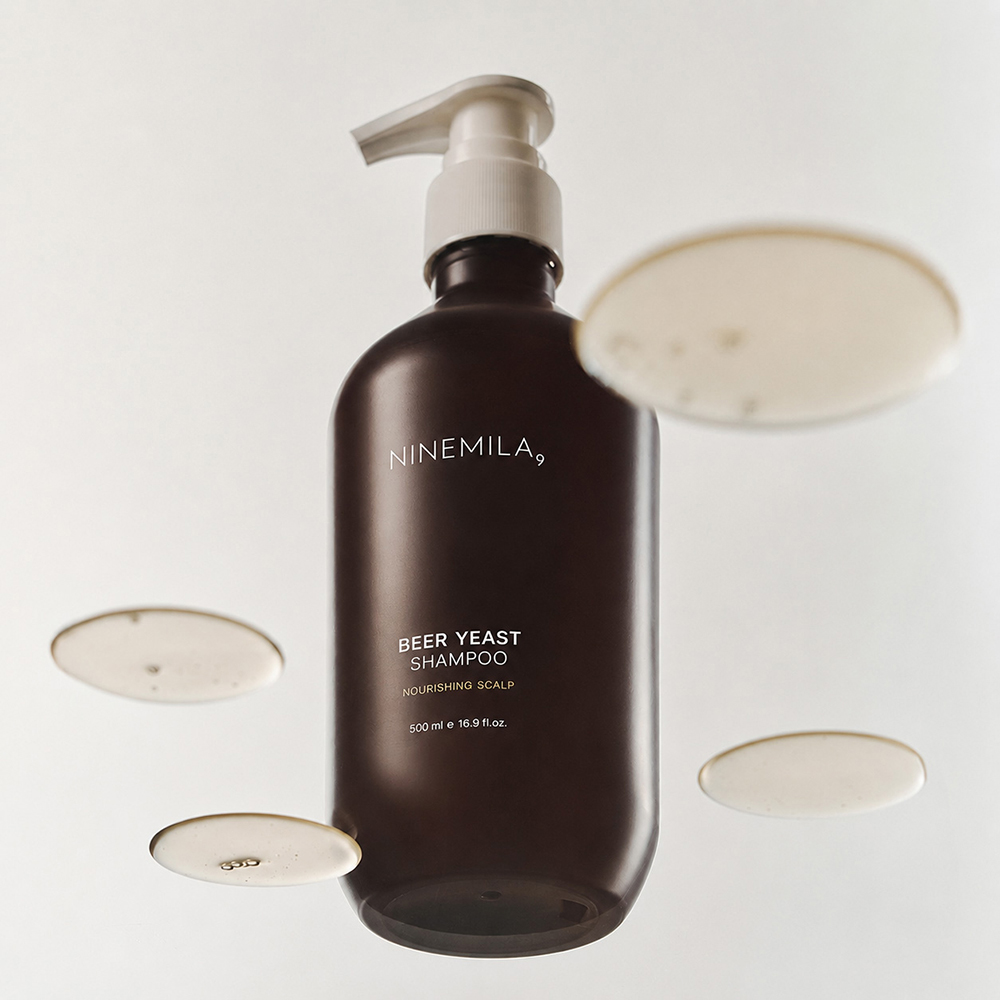 나인밀라 카밍비어 (맥주효모) 탈모샴푸 (+리필 추가선택) 자몽향, 500ml, 2개 - 상세 이미지 4
